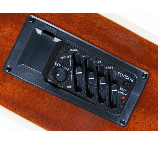 Homage LF-4121CEQ акустическая гитара с вырезом и звукоснимателем