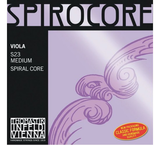 Thomastik S23 Spirocore комплект струн для альта размером 4/4, среднее натяжение