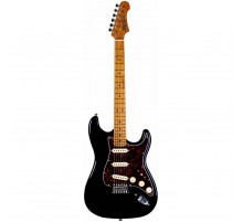 JET JS-300 BK электрогитара, Stratocaster, SSS, tremolo, цвет черный