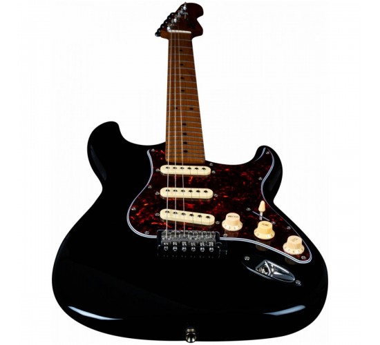 JET JS-300 BK электрогитара, Stratocaster, SSS, tremolo, цвет черный