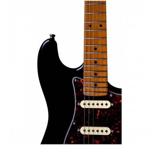 JET JS-300 BK электрогитара, Stratocaster, SSS, tremolo, цвет черный
