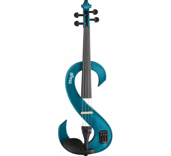 Stagg EVN 4/4 MBL электроскрипка 4/4, цвет синий металлик