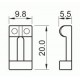 Partsland S1-100-CR седло, хром