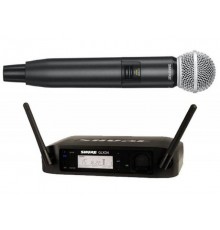 Shure GLXD24E/SM58 Z2 2.4 GHz цифровая вокальная радиосистема с ручным передатчиком SM58