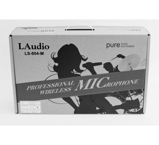 LAudio LS-804-M Вокальная радиосистема, 4 ручных передатчика