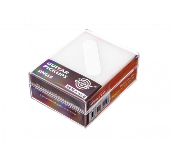 Belcat BS-02ABridge-WH Звукосниматель магнитный, сингл, бриджевый, белый