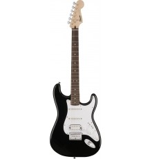 Fender Squier Bullet Stratocaster HT HSS BLK электрогитара, цвет черный
