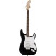 Fender Squier Bullet Stratocaster HT HSS BLK электрогитара, цвет черный