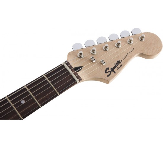 Fender Squier Bullet Stratocaster HT HSS BLK электрогитара, цвет черный