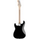Fender Squier Bullet Stratocaster HT HSS BLK электрогитара, цвет черный