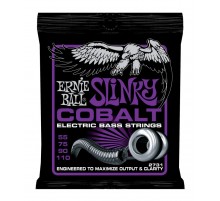 Ernie Ball 2731 струны для бас-гитары Cobalt Bass Power Slinky (55-75-90-110) обмотка кобальт