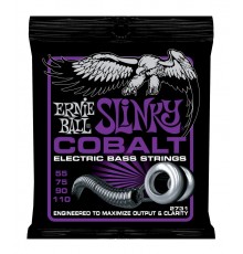 Ernie Ball 2731 струны для бас-гитары Cobalt Bass Power Slinky (55-75-90-110) обмотка кобальт