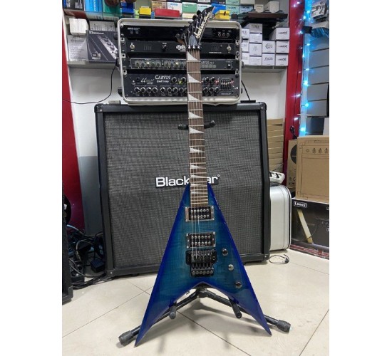Jackson Stars King V электрогитара , цвет blue burst, Япония 2007 USED