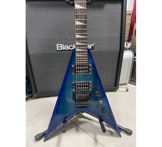 Jackson Stars King V электрогитара , цвет blue burst, Япония 2007 USED