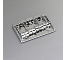 Gotoh 404SJ-4-C Бридж (струнодержатель) для бас-гитары, хром