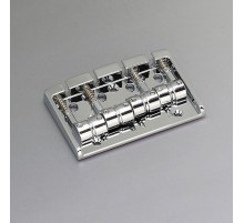 Gotoh 404SJ-4-C Бридж (струнодержатель) для бас-гитары, хром