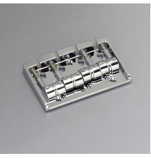 Gotoh 404SJ-4-C Бридж (струнодержатель) для бас-гитары, хром