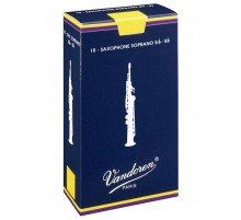 Vandoren SR202 Трости для саксофона Сопрано Традиционные №2 (10шт)