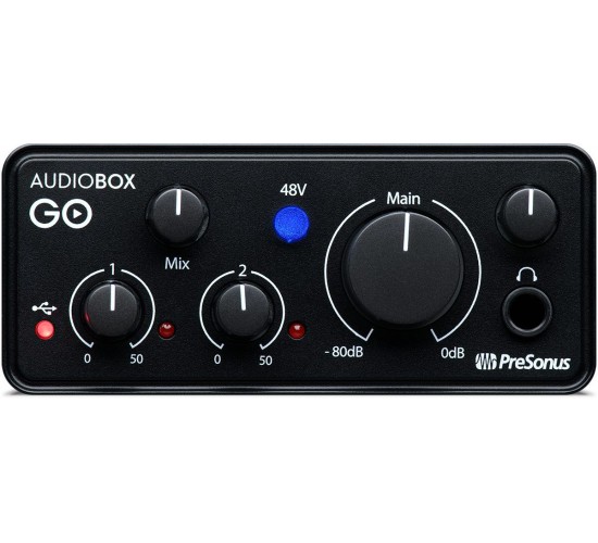 PreSonus AudioBox Go аудиоинтерфейс