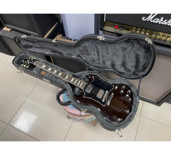 Gibson SG Standard электрогитара, цвет черный, США 2004 USED
