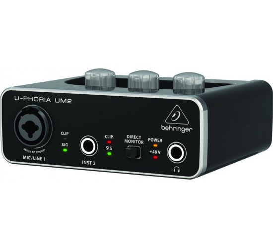 Behringer U-Phoria UM2 USB Аудио интерфейс