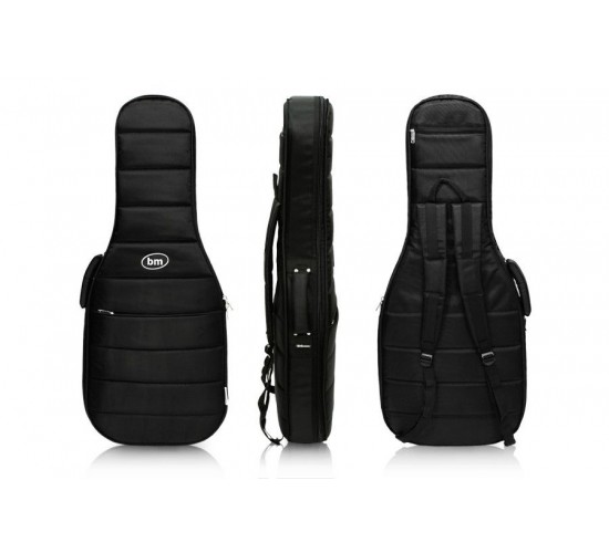 Bag&Music BM1120 Electro Headless полужесткий утепленный чехол для безголовой электрогитары, черный
