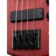 Cort B4 Element OPBR Artisan Series Бас-гитара, цвет красный