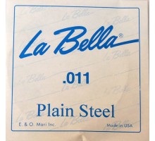La Bella PS011 Отдельная стальная струна без оплетки, 011