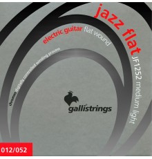 Galli JF1252 Комплект струн для электрогитары, серия jazz flat, натяжение medium
