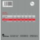 Galli JF1252 Комплект струн для электрогитары, серия jazz flat, натяжение medium