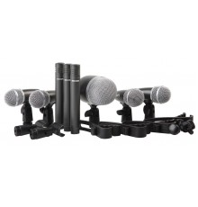 Proel EIKON DMH8XL комплект из 8ми инструментальных микрофонов для записи и подзвучивания ударных