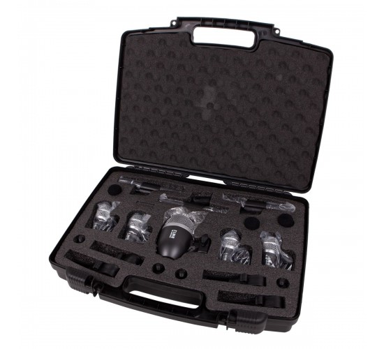 Proel EIKON DMH8XL комплект из 8ми инструментальных микрофонов для записи и подзвучивания ударных