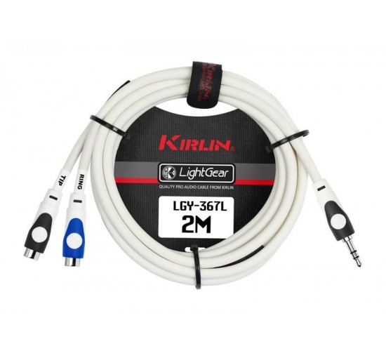 Kirlin LGY-367L 2M WH кабель Y-образный 2 м