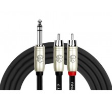 Kirlin Y-344PR 2M BK кабель Y-образный 2 м