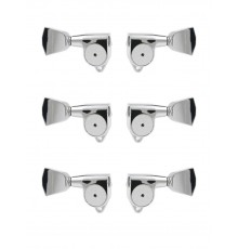 Gotoh SG301-HAPM-04-C-L3+R3 Колки для гитары 3+3, локовые, хром