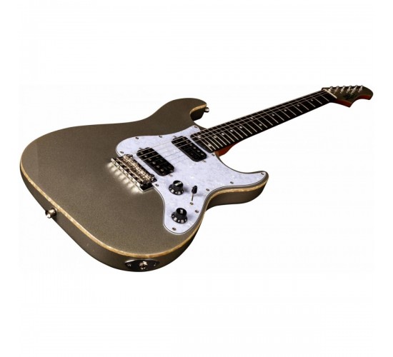 JET JS-500 SLS электрогитара, Stratocaster, корпус липа, 24 лада, HH, 1V1T, tremolo, цвет SLS