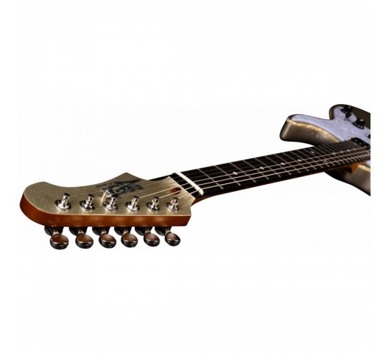 JET JS-500 SLS электрогитара, Stratocaster, корпус липа, 24 лада, HH, 1V1T, tremolo, цвет SLS