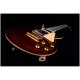 JET JL-500 GD электрогитара, Les Paul, корпус красное дерево, HH, цвет золотой