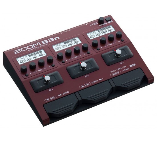 Zoom B3n басовый процессор мульти-эффектов