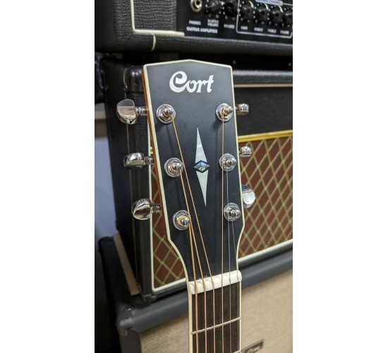 Cort GA10F NS Grand Regal Series электроакустическая гитара, с вырезом, цвет натуральный (УЦЕНКА)