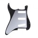 Musiclily MX1388BK Защитная накладка гитары Fender Stratocaster SSS, 3 слоя, черная