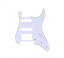 Musiclily MX1380WH Защитная накладка гитары Fender Stratocaster HSS, 3 слоя, белая