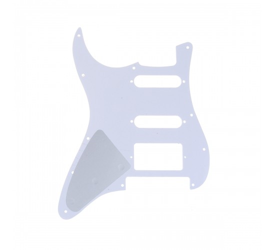 Musiclily MX1380WH Защитная накладка гитары Fender Stratocaster HSS, 3 слоя, белая