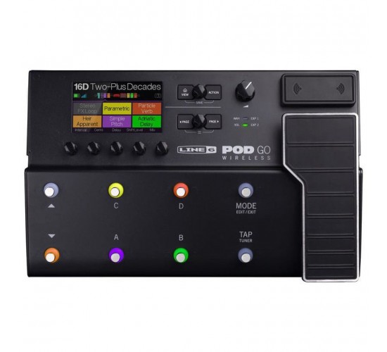 Line 6 POD Go Wireless гитарный процессор эффектов