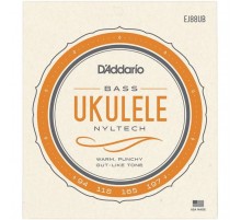 D'Addario EJ88UB струны для бас укулеле, серия Nyltech