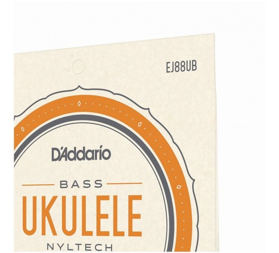 D'Addario EJ88UB струны для бас укулеле, серия Nyltech