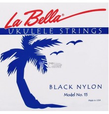 La Bella 15-BLACK Комплект струн для укулеле