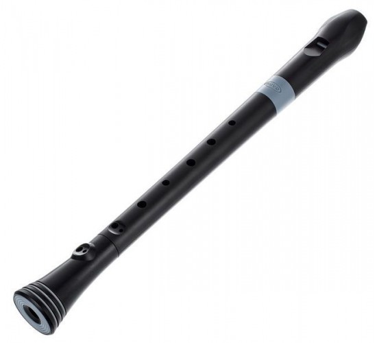 Nuvo Recorder Black блок-флейта сопрано, строй - С, немецкая система, цвет - черный