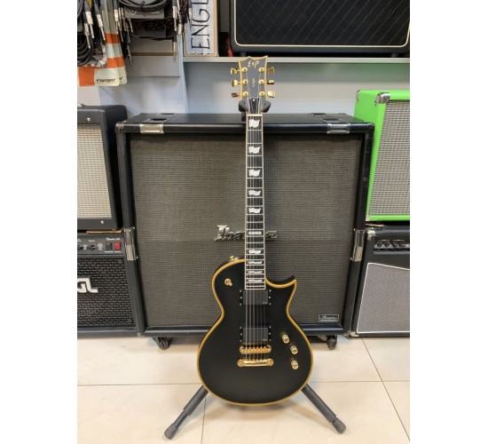 ESP Eclipse II VBK электрогитара, цвет черный Япония 2011 USED