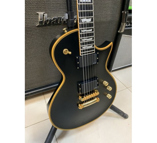 ESP Eclipse II VBK электрогитара, цвет черный Япония 2011 USED